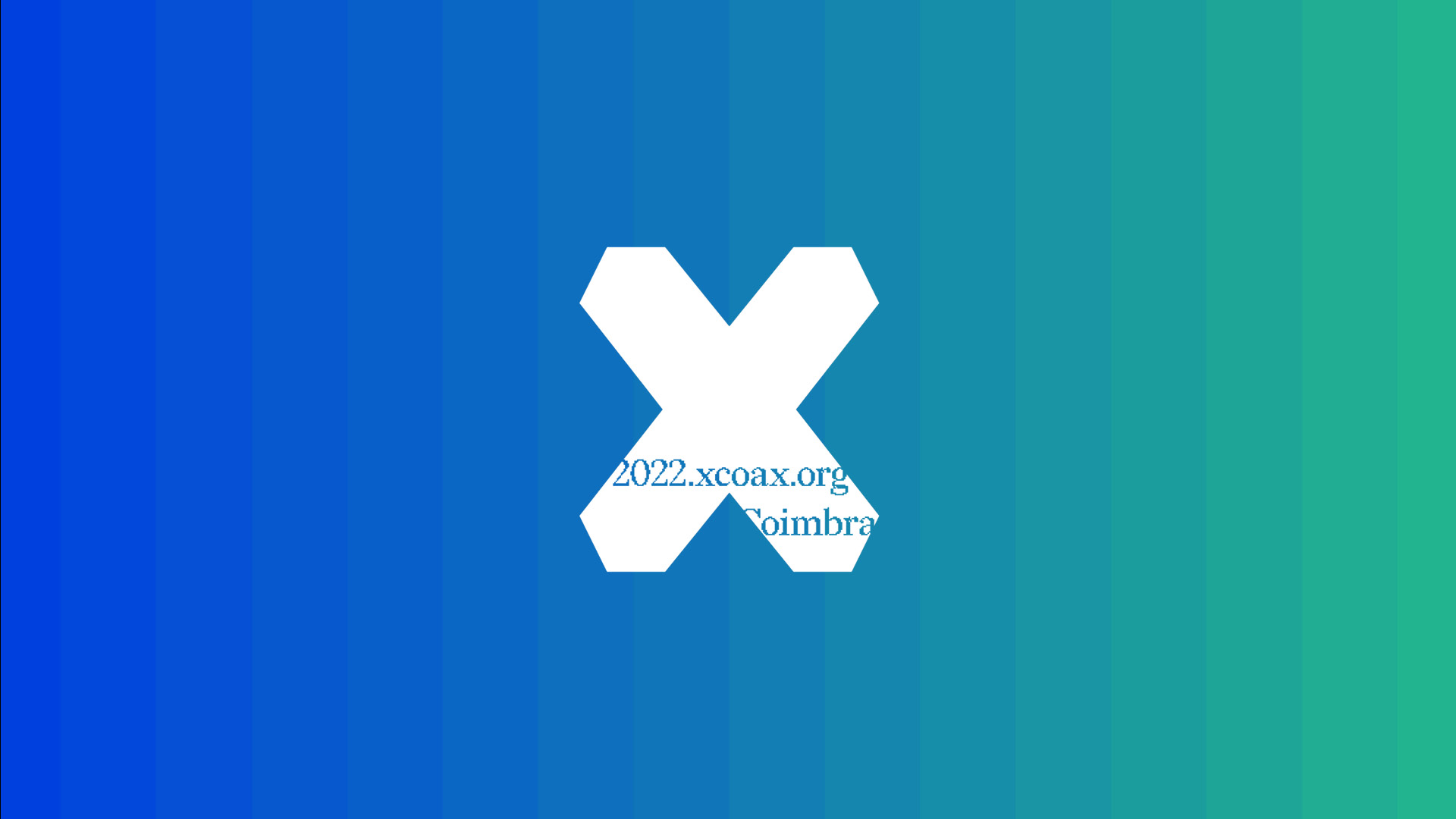 xCoAx 2022 logo.